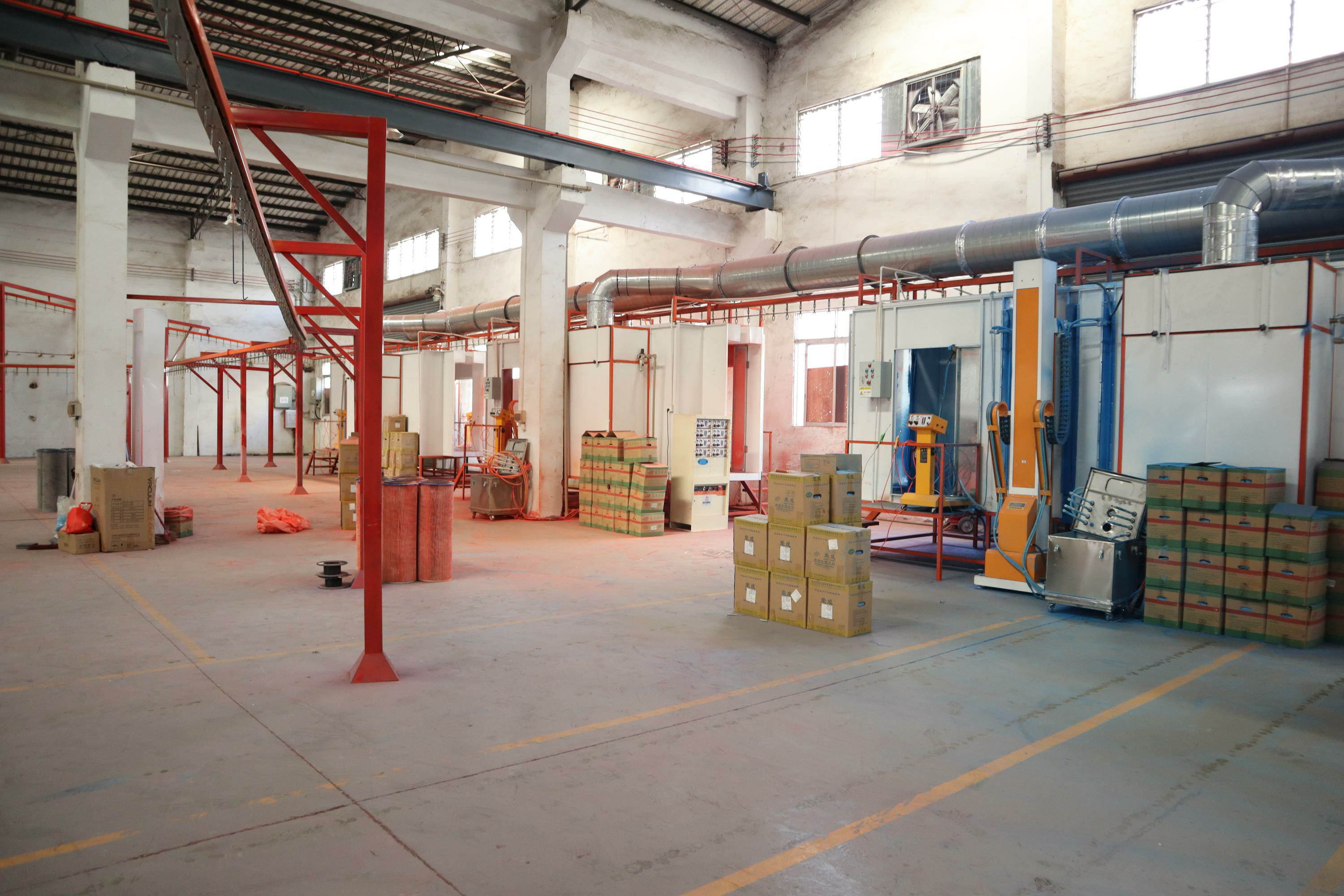 貨架生產(chǎn)廠家的噴涂工藝